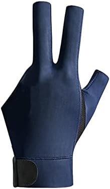 Colaxi bilijarske rukavice Cue mitts lijevi pucač snooker prozračan elastični biljarski dodaci Tri prsta Prikaži rukavice rukavice