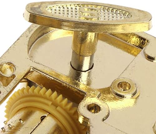 MHYFC metalna mehanička muzička kutija zlatna kretanja vijčani zaključavanje nebeski ključni poklon
