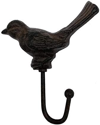 Comfy sat antikne i vintage kolekcija životinja od livenog željeza ptice Jednostruki ključ kaput za kuka za uklanjanje stalak za raki