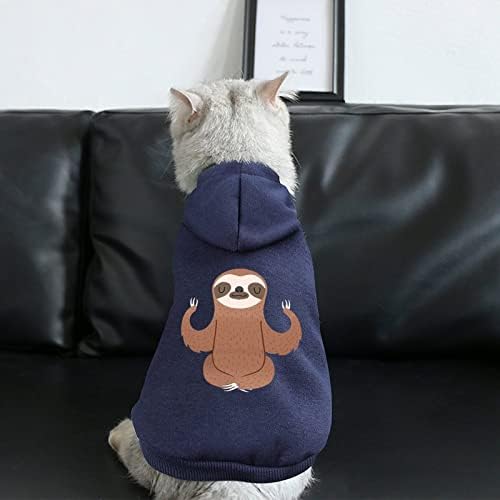 Sloth Yoga personalizirani kućne ljubimce za kućne ljubimce mekani ugodno odjeća za pse prozračne kućne ljubimce sa šeširom L