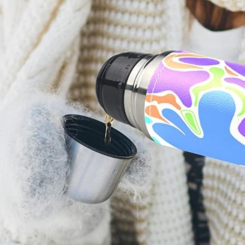 Koža od nehrđajućeg čelika Vakuum izolirana špica Multi boja blokovi Termos boca vode za vruće i hladne napitke Djeca odraslih 16