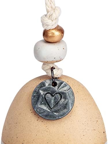DEMDACO sjećanje zlatni ton 2,5 inčni kamen i drveni mini inspirirani zvono