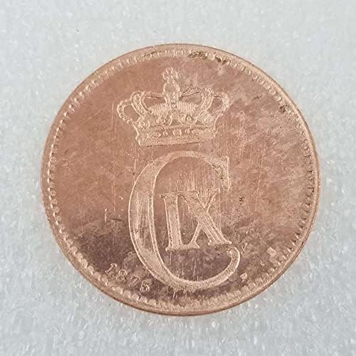 Zanati Danska 1875 Spoljni komemorativni kovanica 2513Coin Kolekcionarska kovanica