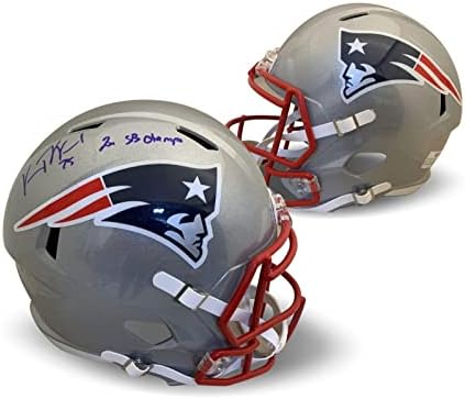Vince Wilfork sa autogramom New England Patriots potpisao je kacigu pune veličine JSA COA-NFL kacige sa autogramom