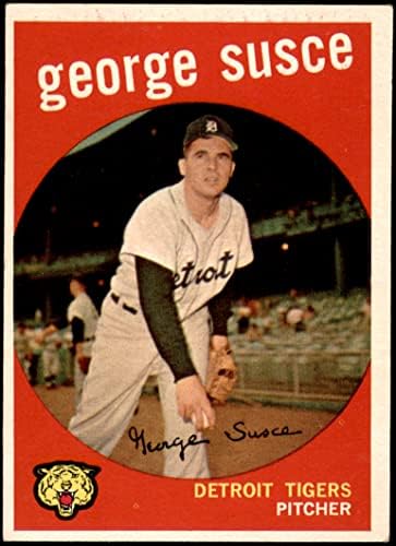 1959 TOPPS 511 George Susce Detroit Tigers Ex / MT tigrovi