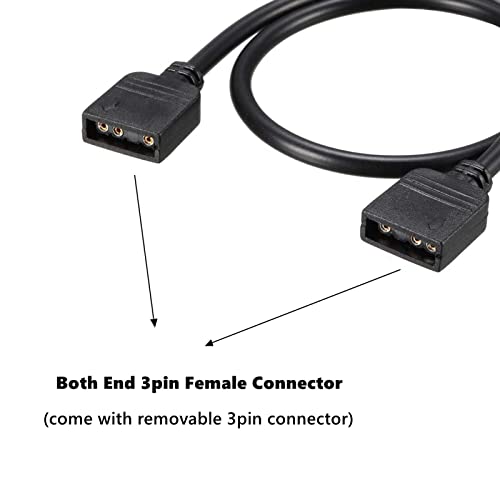 Besvalo RGB produžni kabel 3 PIN, RGB produžni kabel interfejsa, 5 V argb 3-pinski priključak