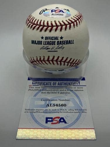 Don Larsen New York Yankees potpisali su autografa službenog MLB bejzbol PSA DNK * 60 - AUTOGREMENA BASEBALLS
