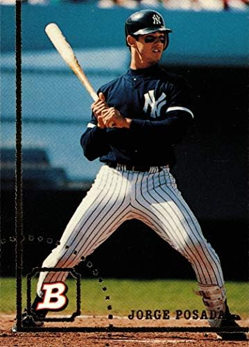 1994 Bowman Baseball 38 Jorge Posada Rookie Card
