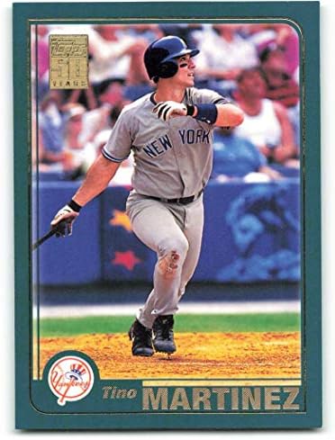 2001 TOPPS 679 Tino Martinez Nm-MT New York Yankees Baseball New York Yankees