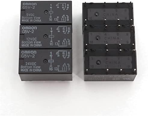 Shubiao relej 10kom G5V-2 DC5V / 12V/24V dpdt 8Pin PCB nosač Niskobudžetni signalni relej