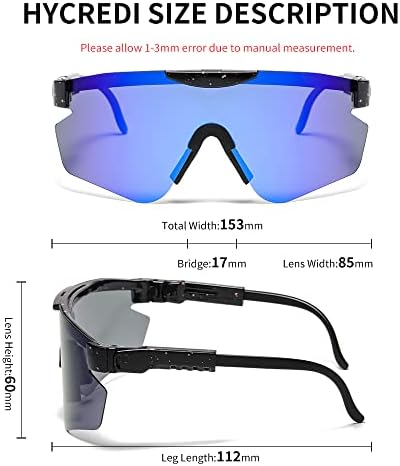 KAMMPT polarizovane naočare za sunce za žene muškarci sportovi na otvorenom otporni na vjetar Bejzbol trčanje ribolov golf naočare