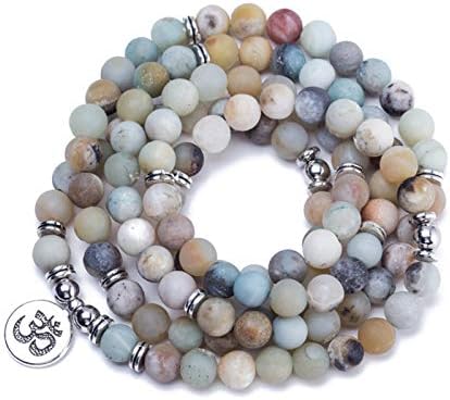 108 Mala Reiki Healing Stone Yoga meditacija perle rastezljiva narukvica ručno Slaganje originalni dragi kamen okrugla it narukvica