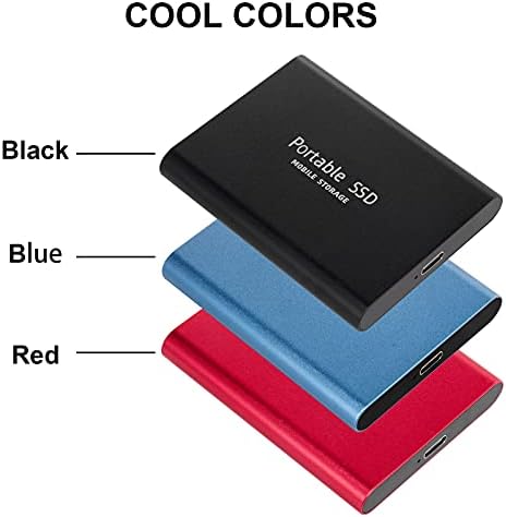 AOOF PC računar SSD mobilni Hard Disk 500g 1TB 2TB 4tb vanjski SSD Hard Disk 500GB plava