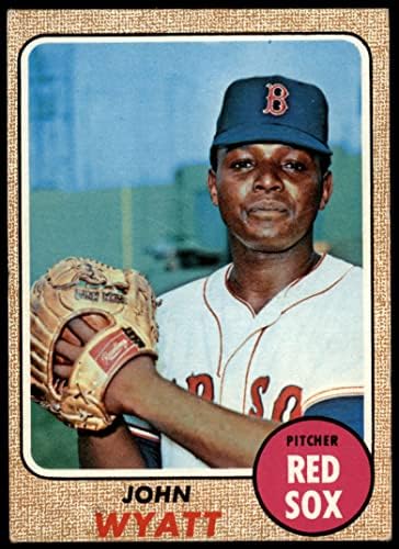 1968 TOPPS 481 John Wyatt Boston Crvene Sox Dean kartice 2 - Dobar crveni sox