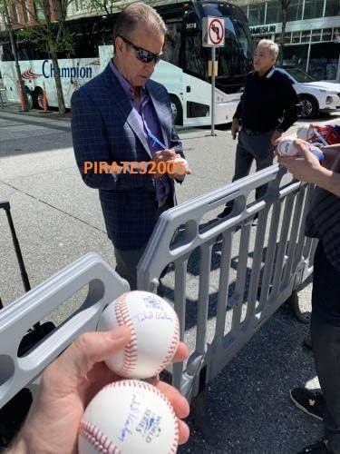 Todd Kalas potpisao je 2022. Bejzbol Svjetskog serija Baseball Houston Astros Proof - autogramirani bejzbol