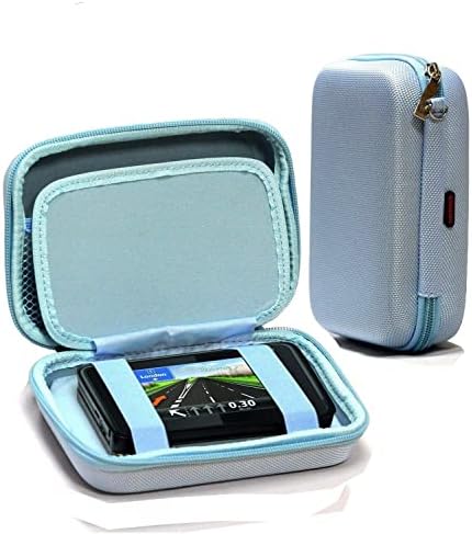 Navitech svijetloplava tvrda GPS torbica kompatibilna sa Navigon 5100 3.5 prijenosni GPS