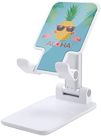 Aloha sa ananasom i flamingo-mobilnom telefonom sklopiv prenosni nosač telefona Portable Pribor za štand pametnog telefona