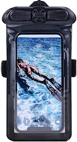 Vaxson futrola za telefon Crna, kompatibilna sa vodootpornom torbicom BLU Studio M HD suha torba [ ne folija za zaštitu ekrana
