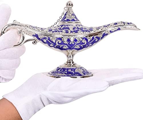 Gusnilo Vintage Aladdin Magic Lamp Lamp Genie Collector's / Dekoracija za venčani stol, kolekcionarski retki klasični Arapski rekvizit