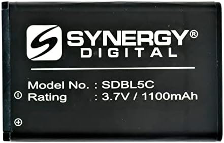 Synergy Digital Barcode baterija, kompatibilan sa Nokia 2112 skener barkoda, ultra velikim kapacitetom, zamjena za Lark Bjorn BL-6SP