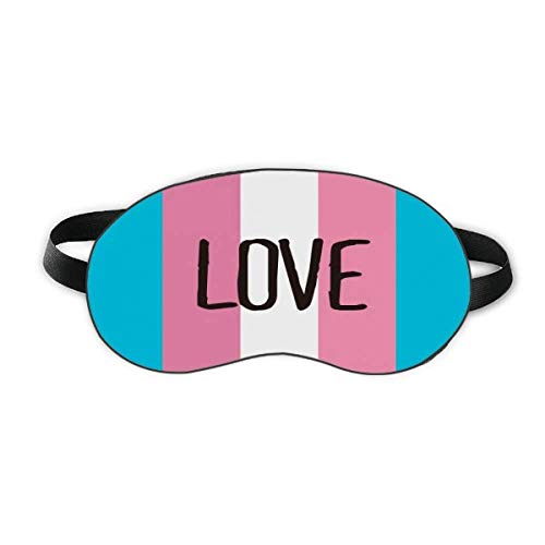 Love Transgender LGBT podrška za spavanje Štit za oči Soft Night Poklopac za sjenilo