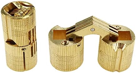 SSCON 2 kom 18 mm mesingani bačva skrivena nevidljive šarke za namještaj DIY nakit kutija za rukovanje rukom