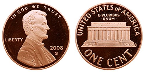 2008 S Lincoln Penny - Prošla godina spomen-cent - Izuzetan novčić - GEM DCAM - US Mint