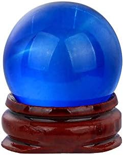 Xqxcl prirodni kvarcni čarobni kristalni ukras kuglice ozdravlje lopta i štand