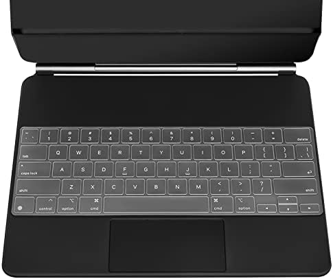 MOSISO Ultra Thin TPU poklopac tastature kompatibilan sa iPad Pro 12,9 inča M2 & M1 2022 2021 2020 sa Magic Keyboard Model MJQK3LL/a