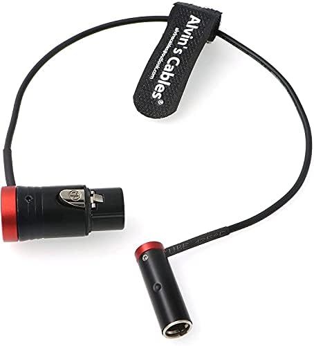 3-pinski mini-XLR muški do pune veličine XLR ženski audio kabel za BMPCC 4K 6K kamere Video Pomoć originalnim konektorima obojenim