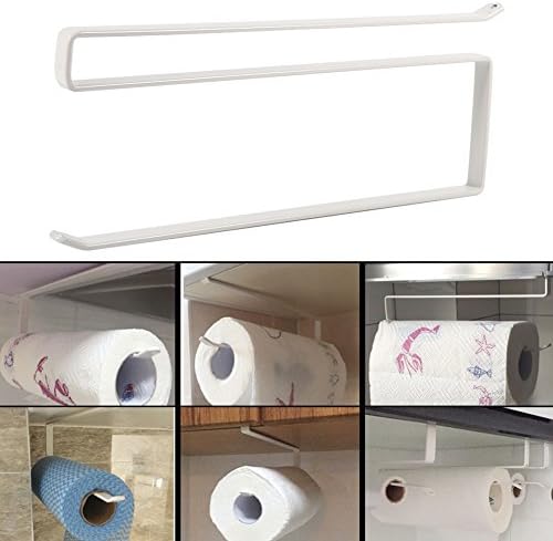 Držač papirnih ručnika od nehrđajućeg metala,viseći nosač ručnika za papir ispod ormarića, kuhinjski ormar za tuš kupatilo, držač