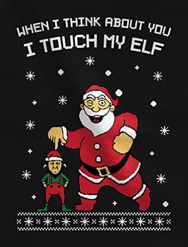 Dodiram svoj vilf elfie ružni božićni džemper dukseri se smiješan set par