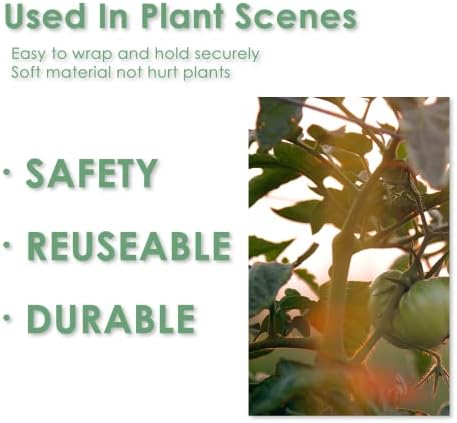 biljka sa zelenim remenom za Plantaktičke vrtne kravate podržava nježne biljke unaprijed izrezani dizajn Nosivi višekratni čvrsti