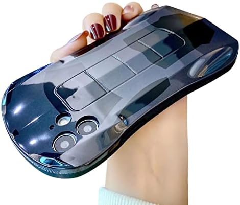 CMFYART Telefonska futrola kompatibilna sa iPhoneom 14 sa zaštitnim poklopcem za objektiv fotoaparata, cool 3D sportski automobil