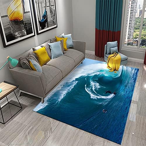 Eloir Ocean Waves 3d tepih dnevna soba Sofa tepih spavaća soba dekoracija podne prostirke