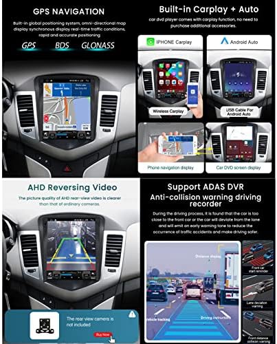Juxatech 9.7 inčni HD zaslon Reverziranje slike GPS navigacija za Hyundai Elantra Avante i35 2011 2012 2013 2014 2015 , Android