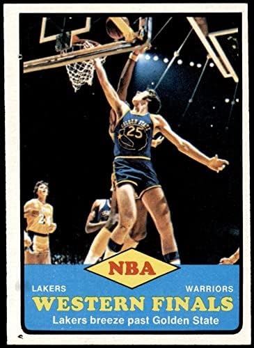 1973 TOPPS 67 NBA zapadni finalni lakeri / ratnici VG / Ex Lakers / Warriors
