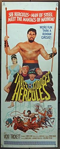Tri Stooges susreću Hercules originalni poster za umetanje