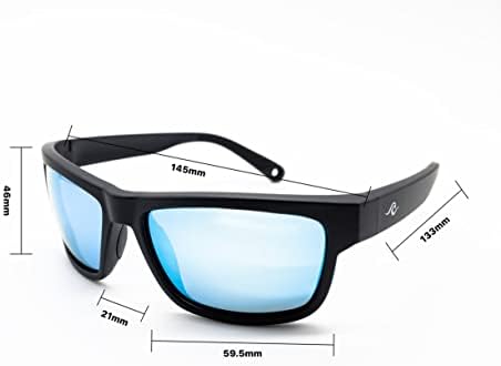 Riptidni vibraci plutaju polarizirane sunčane naočale za ribolov - čamac - vodeni sportovi - UV400 Zaštita - Neoddrljavi