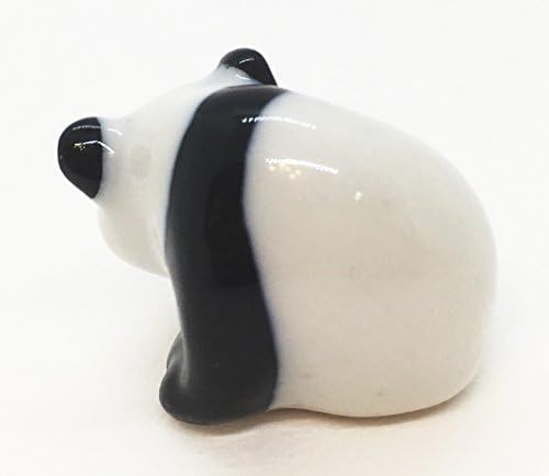 Witnystore Panda keramička kineska maskota minijaturna slatka figurica suvenir